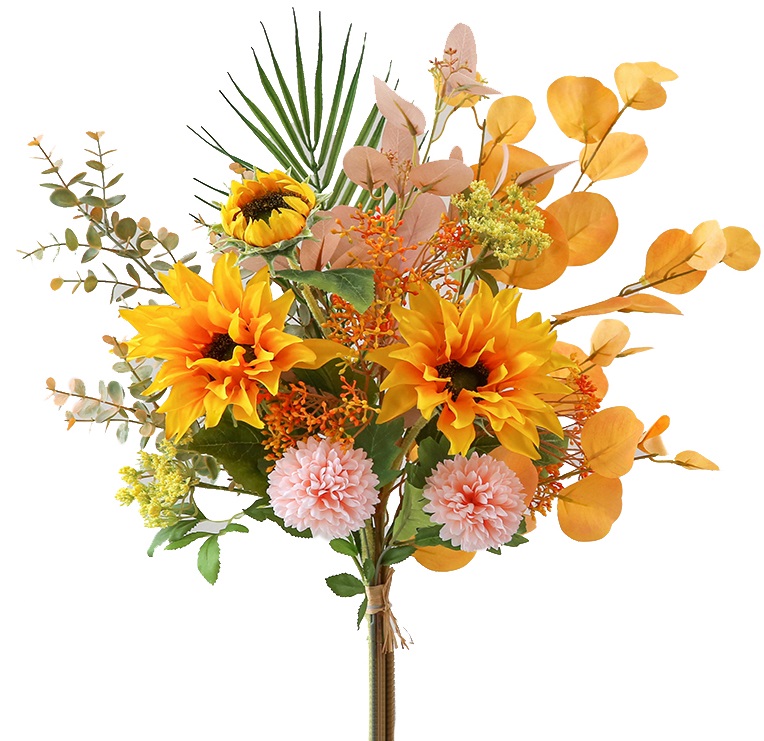K-B8.2 DE2484-006 Silk Flower Bouquet 40-70cm K-B8.2 DE2484-006 Silk Flower Bouquet 40-70cm