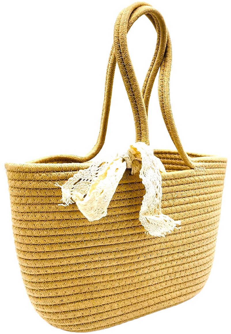 K-E1.2 BAG001-009 Cotton Bag 37x19x11cm Brown