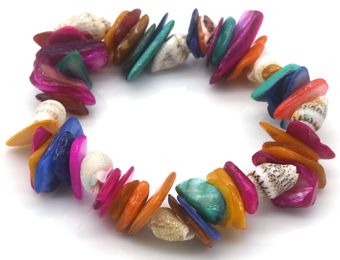 C-B2.3 B938-010 Elastic Bracelet Shells