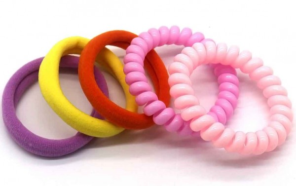 C-F15.3 H717-002 Elastics Set 5pcs Mixed Colors C-F15.3 H717-002 Elastics Set 5pcs Mixed Colors