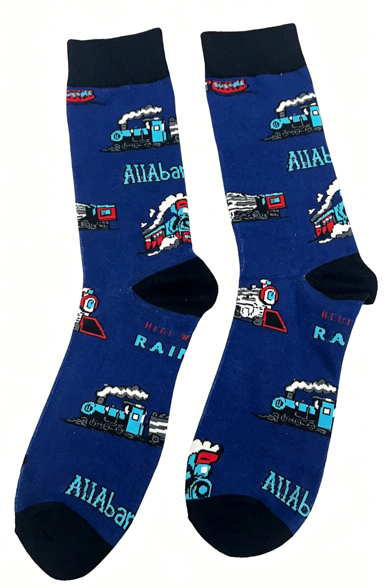 S-F2.1 SOCKS2512-272 Pair of Socks Size 38-45 Trains