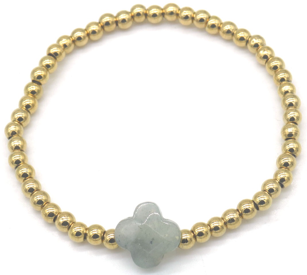 F-C8.2 B1661-119-6 S. Steel Bracelet Clover