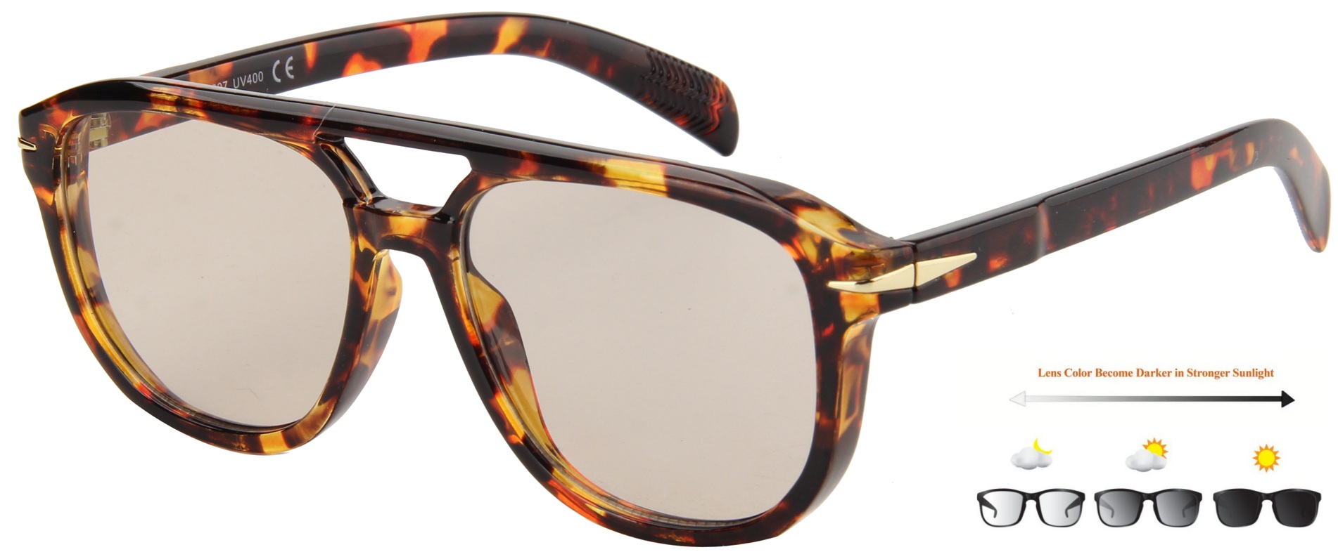 D-D2.3  Class One PCC6207 Photochromic Sunglasse Cat. 3 UV400