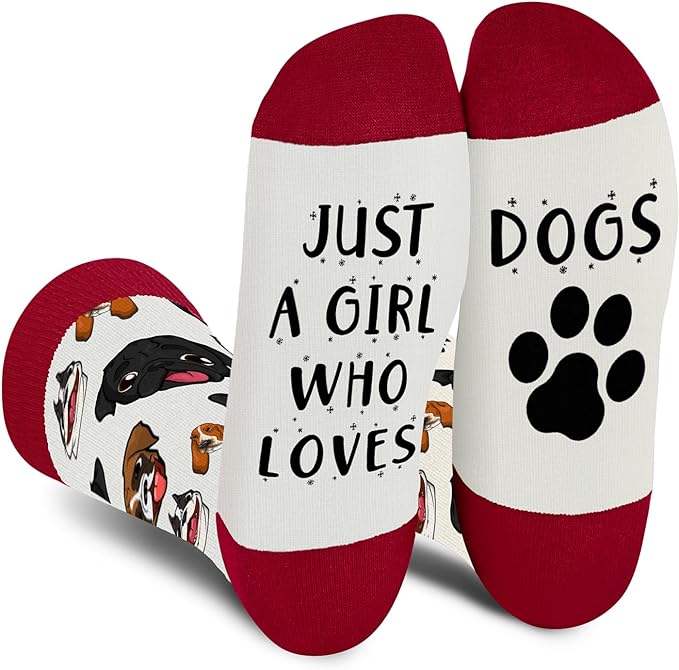 S-J5.1 SOCK2424-023 Pair of Socks Size 38-45 Dogs