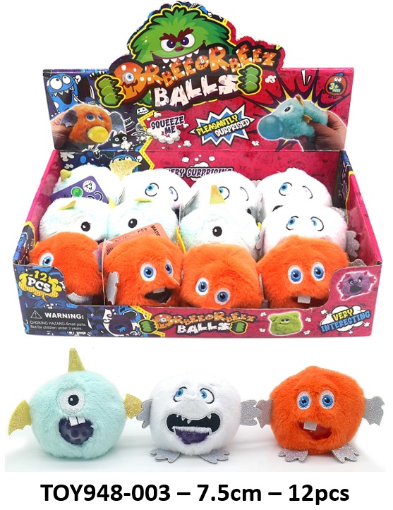 T-A2.1 TOY948-003 Plush Orbeez Balls 7.5cm - 12pcs T-A2.1 TOY948-003 Plush Orbeez Balls 7.5cm - 12pcs