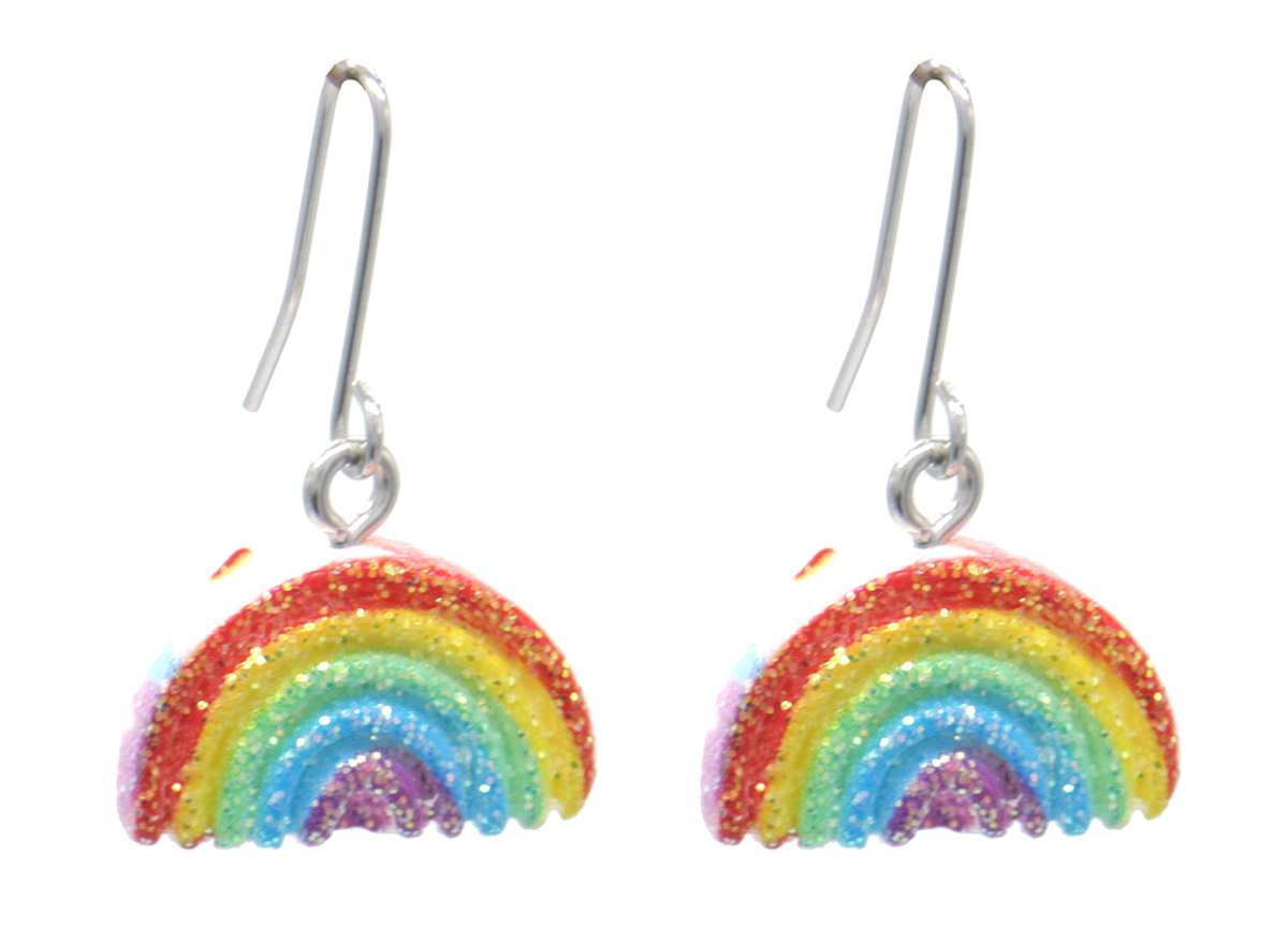 D-F19.2 K3-ZSE007 Bijoux Oorbellen Regenboog