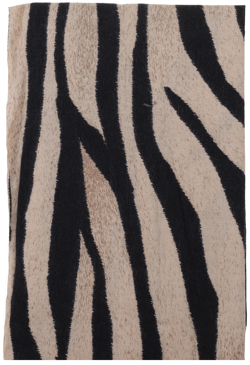 R-J4.1 SCARF405-734-1 Soft Scarf Zebra 180x90cm Brown