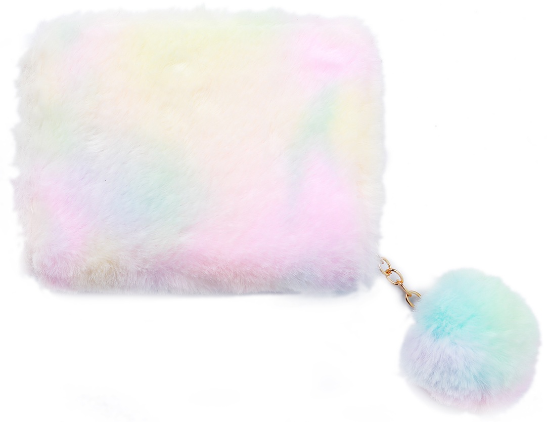 X-I5.1 WA527-002B Fluffy Wallet Unicorn 14x9x2cm
