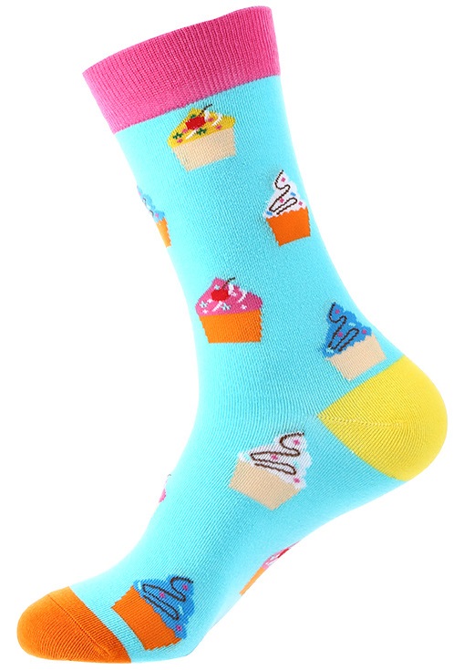 S-A1.3 SOCK2246-046-33 Pair of Socks Size 38-43 - Icecream