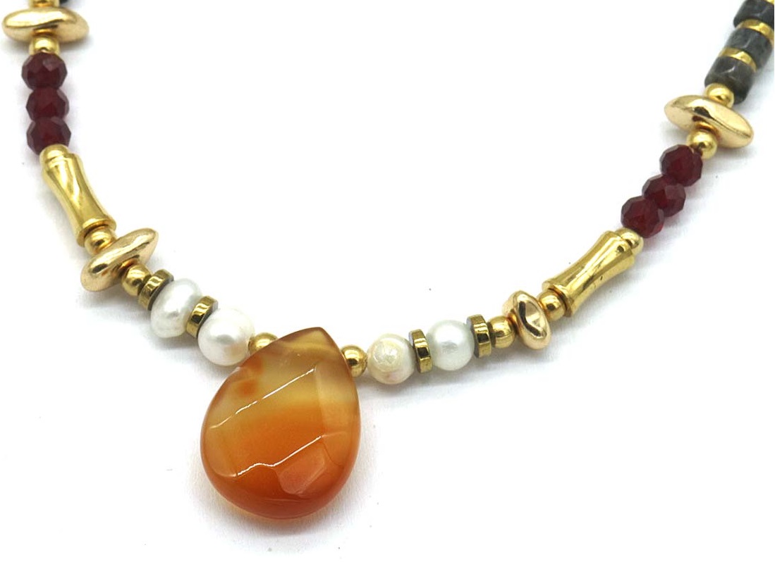 I-B18.1 N221-361 No. 1 S. Steel Necklace 40-46cm