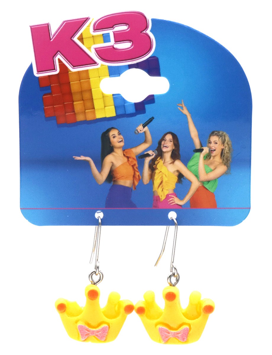 D-F6.1 K3-ZSE005 Bijoux Oorbellen Kroon