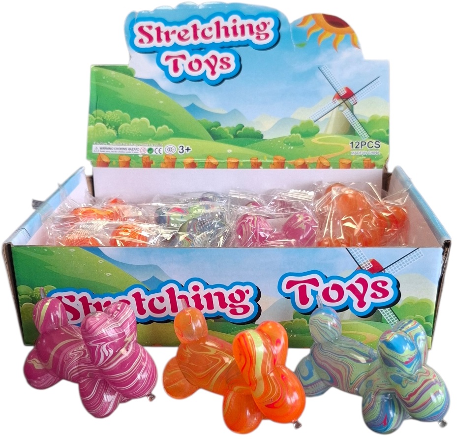 Q-L4.2 TOY948-060 Sugar Squishy Dog 9.5cm - 12pcs