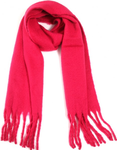 Y-A4.2 SCARF705-002 No. 1 Scarf Tassels 200x43cm Pink