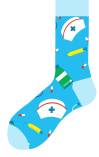S-J7.3 SOCKS2512-239 Pair of Socks Size 38-45 Medical