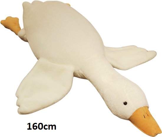 Z-G6 TOY943-002 XXL Plush Goose 160cm