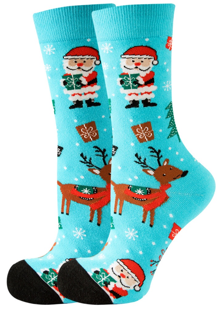 S-G2.1 SOCK316-432-3 Pair of Socks Size 38-45 Christmas