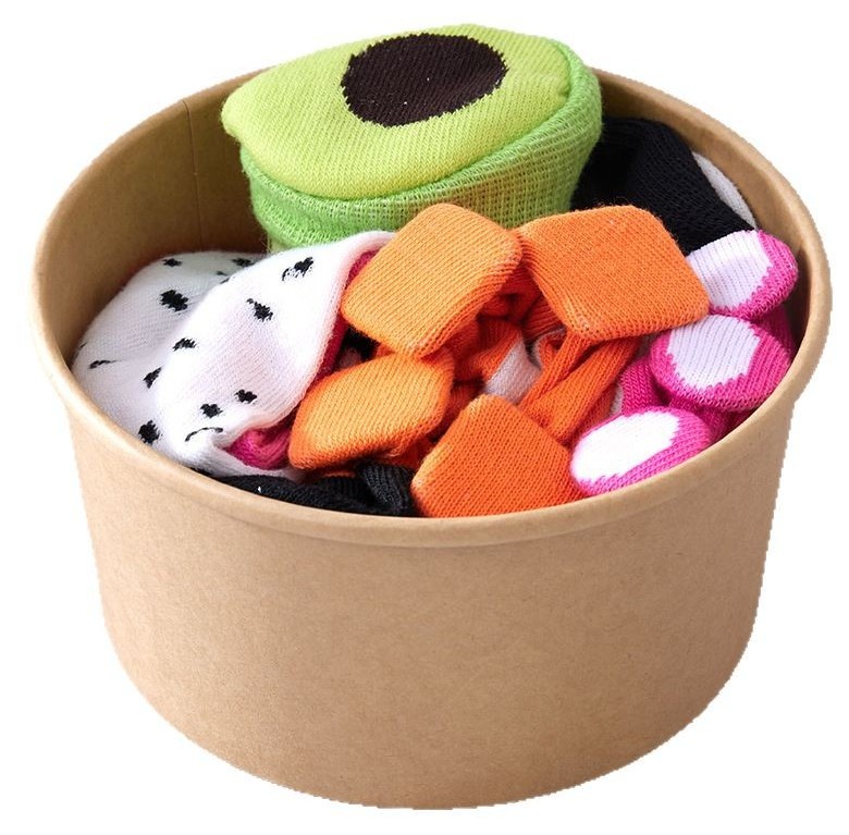 T-K7.1 SOCKS2626-011 Giftset Socks Poke Bowl - 3 Pairs