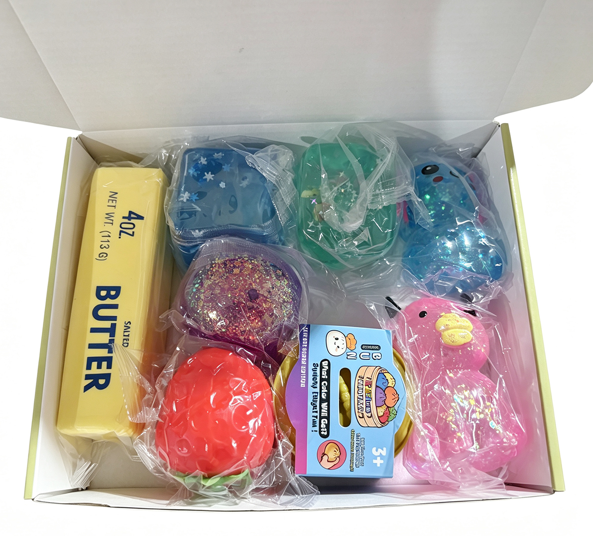 Z-C5.1 TOY2610-138 Squishy Fun Box 8pcs