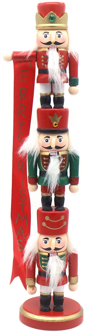 Q-B2.1 DX1046-005-1 Christmas Nutcracker 38cm