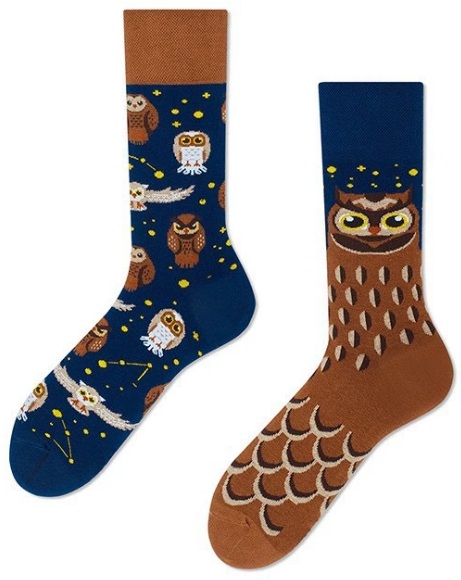 S-A4.4 SOCK2512-103 Pair of Socks Size 38-46 Owls