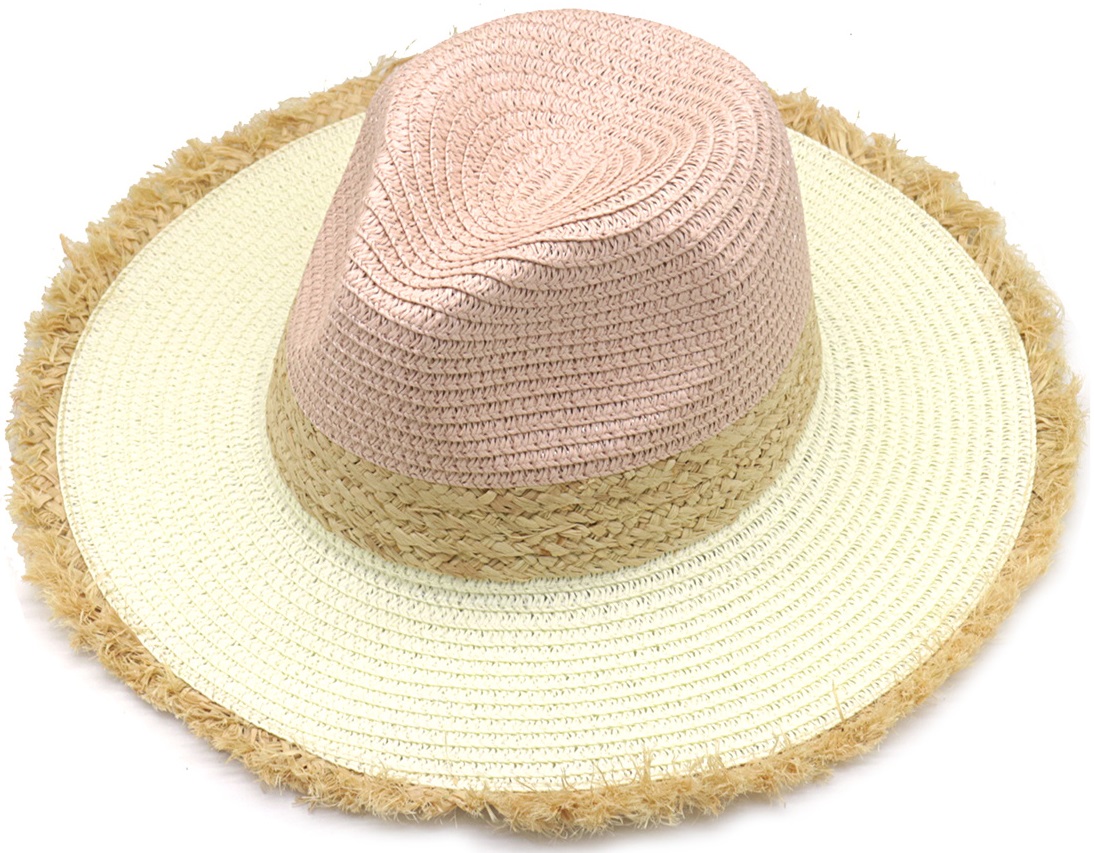 R-M1.2 HAT803-002-3 Summer Hat Beige-Pink