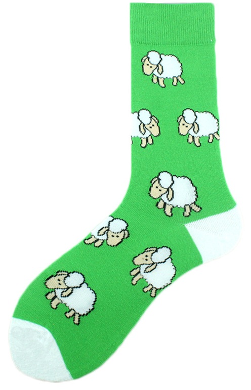 S-I7.3 SOCK2246-033-10  Pair of Socks Size 38-45 Sheep