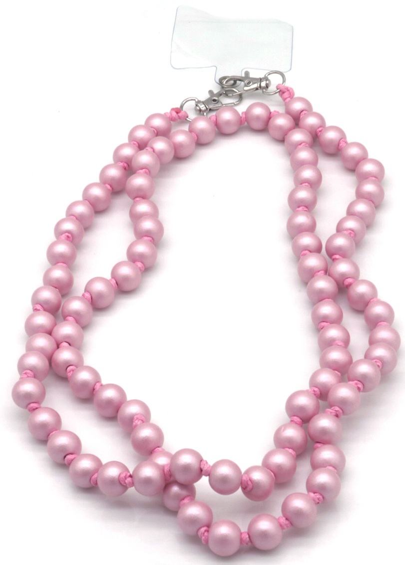 A-C25.1 KEY1026-003-2 Phone Cord Long 110cm Pink
