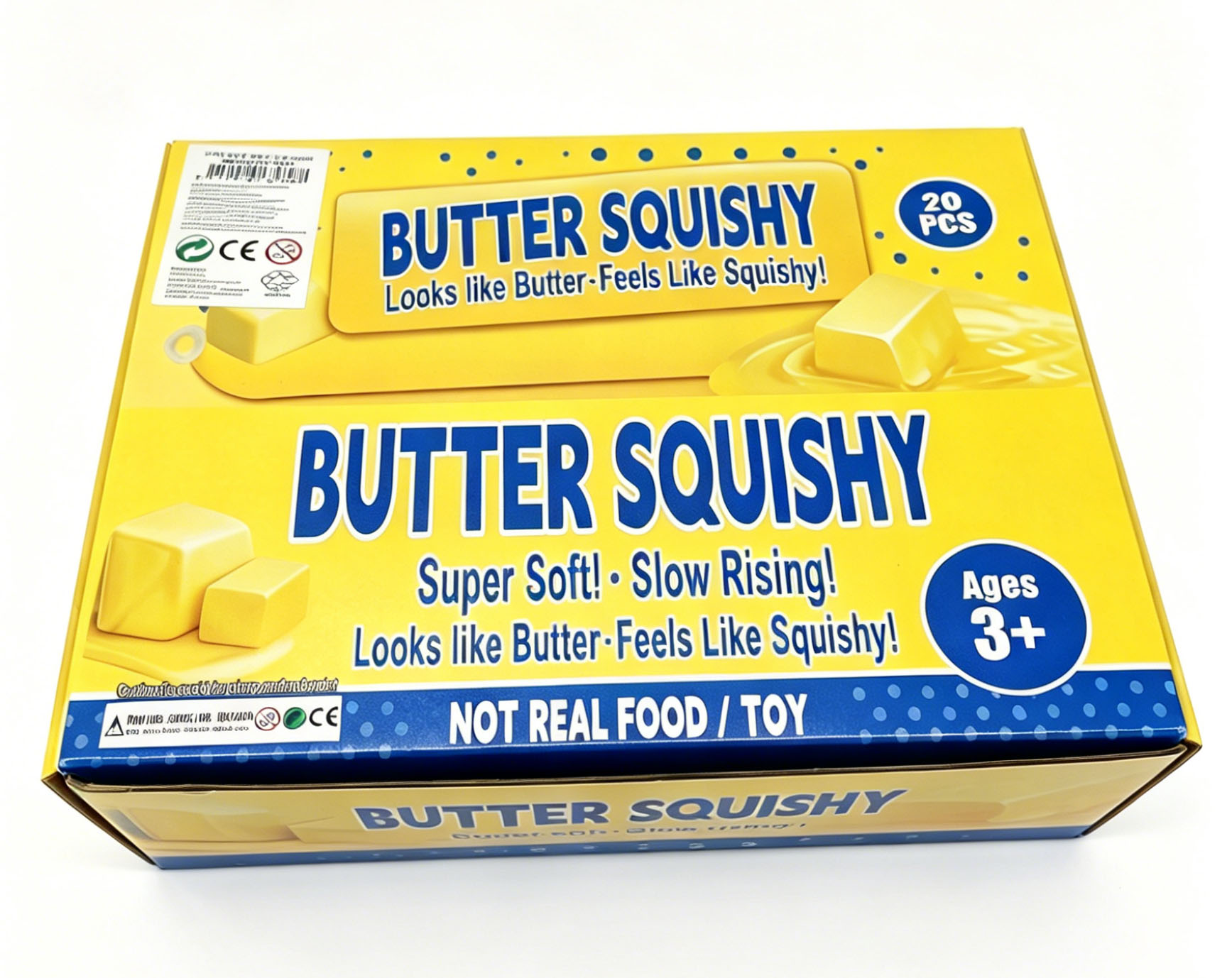 R-E7.2 TOY015-001 Butter Squishy 10.5cm - 20pcs