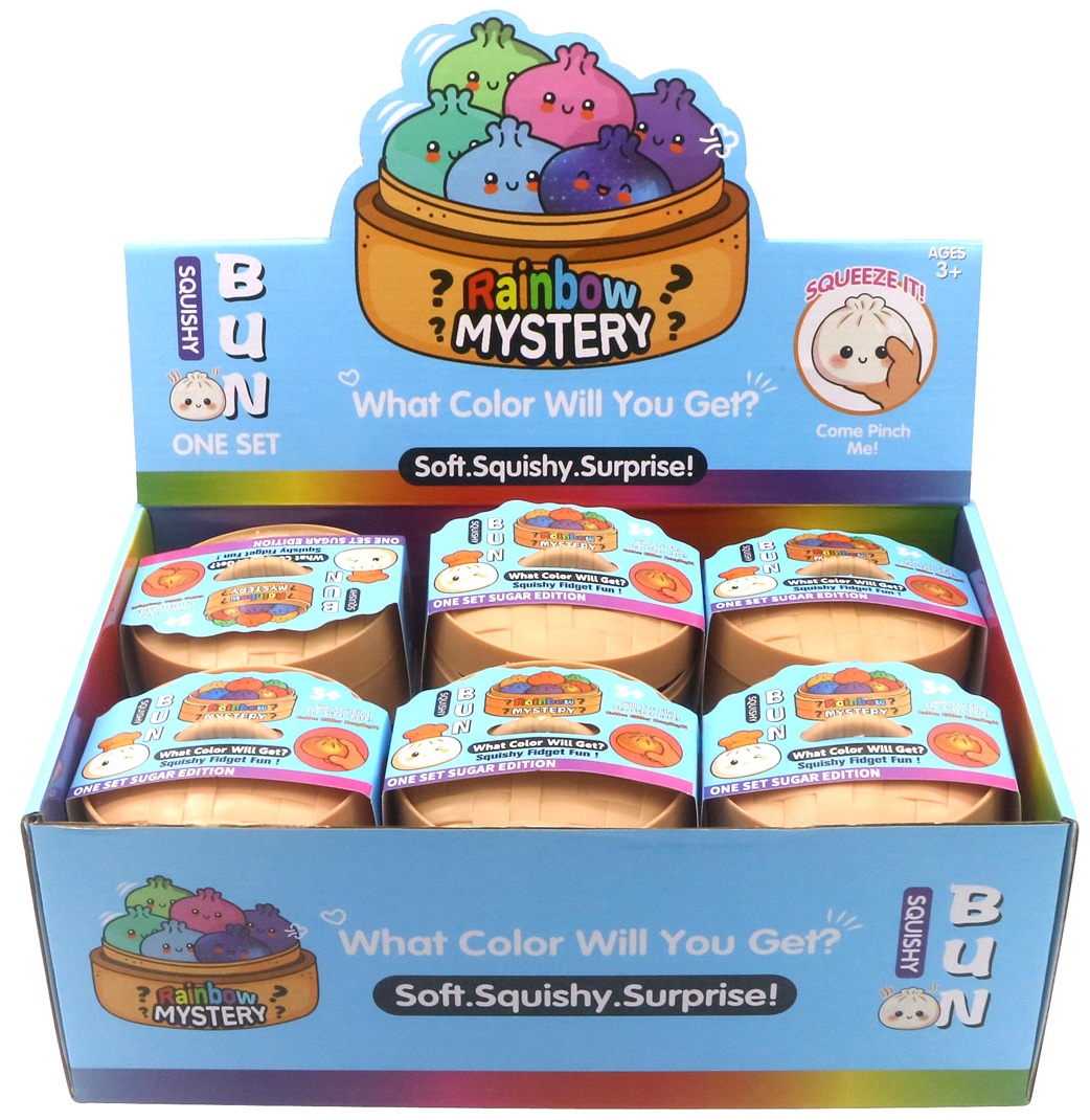 Y-A2.5 TOY004-008 Squishy Dumpling 8.5cm -12pcs