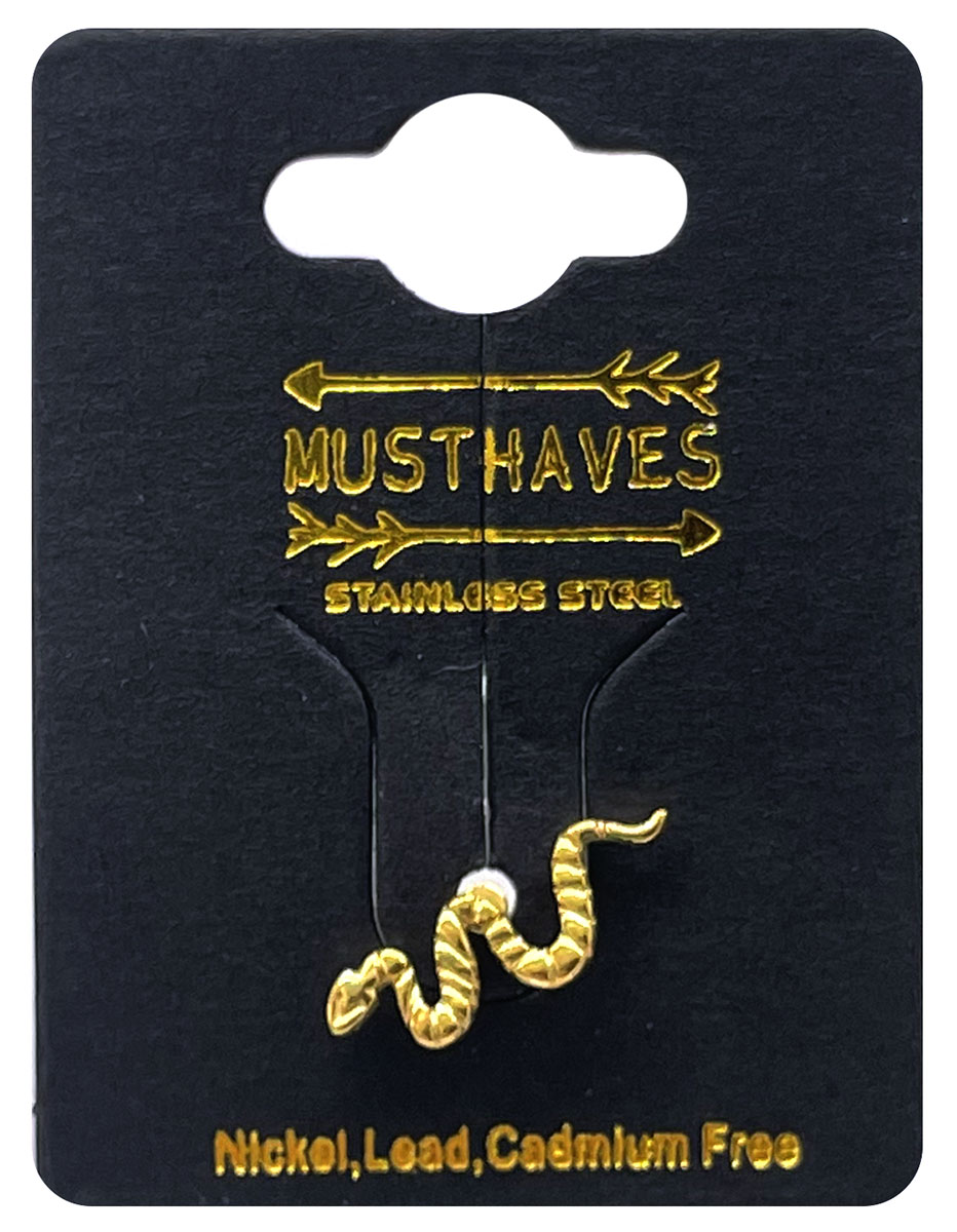 C-A19.1 E620-002G S. Steel 316L Ear Piercing 8mm C-A19.1 E620-002G S. Steel 316L Ear Piercing 8mm