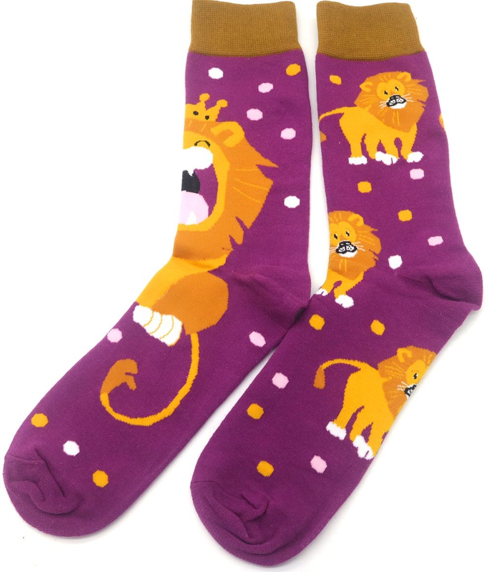 S-J1.2  SOCK2368-044 Pair of Socks Size 38-45 Lion
