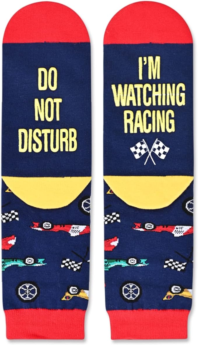 S-F7.4 SOCK2607-078 Pair of Socks Size 38-45 Racing
