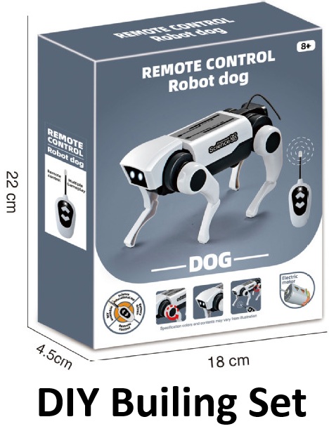 Z-A1.5 TOY1156-010 Build Your Own  Remote Robot Dog - DIY Building Set 