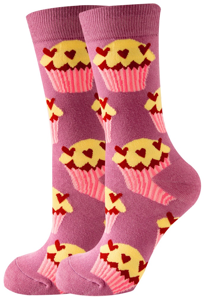 S-K2.2 S-G1.4 SOCK2246-069 No. 39 Pair of Socks - 38-45 - Cupcake