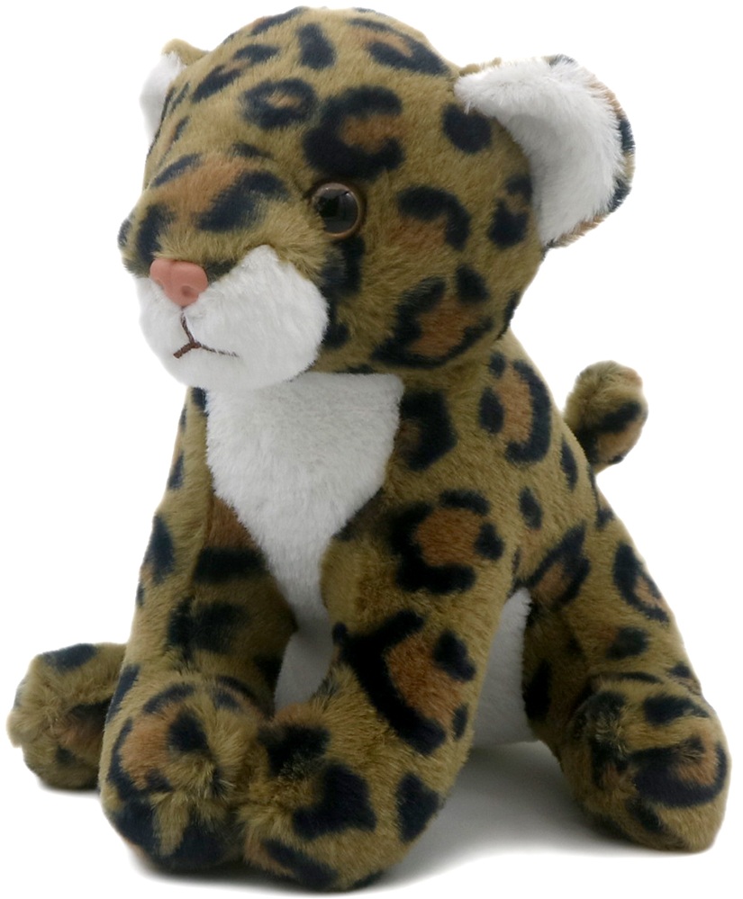 Z-F6.5 TOY2597-050 Plush Leopard 24cm - Mixed Colors - 1pc