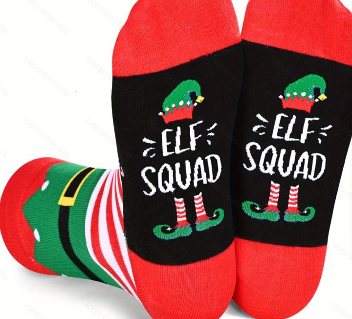 S-I7.3 SOCK2512-189 Pair of Socks Size 38-45 Christmas