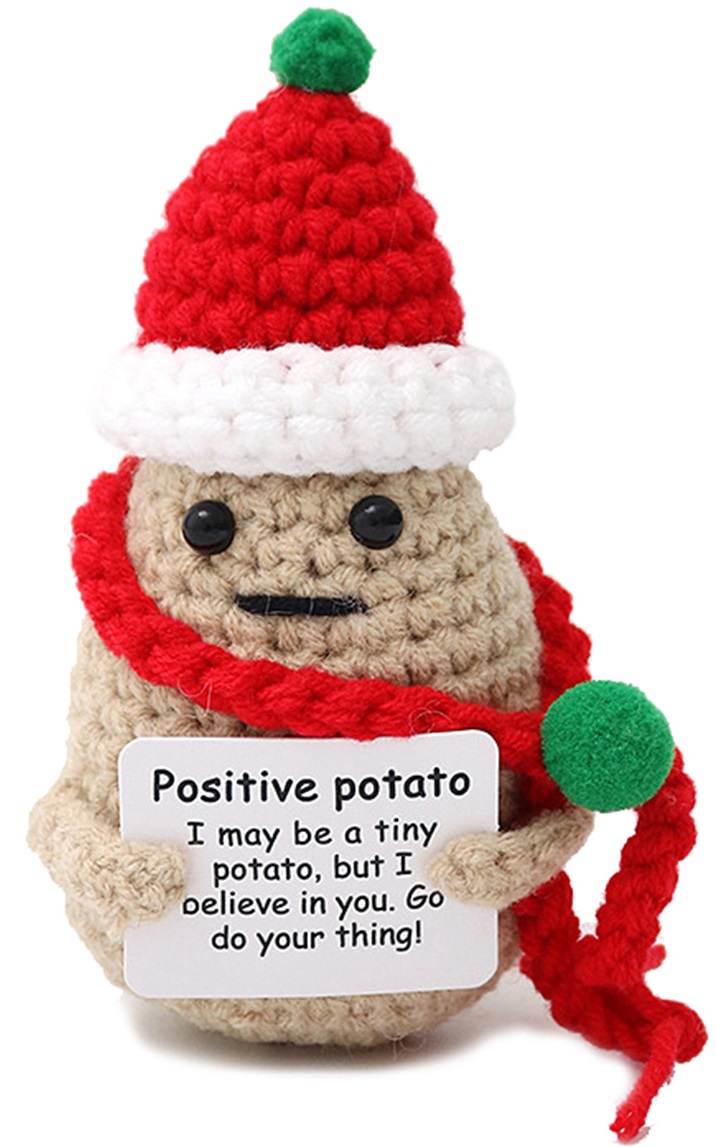 T-F4.2  T2405-049 Positive Potato Christmas 10.5cm T-F4.2  T2405-049 Positive Potato Christmas 10.5cm