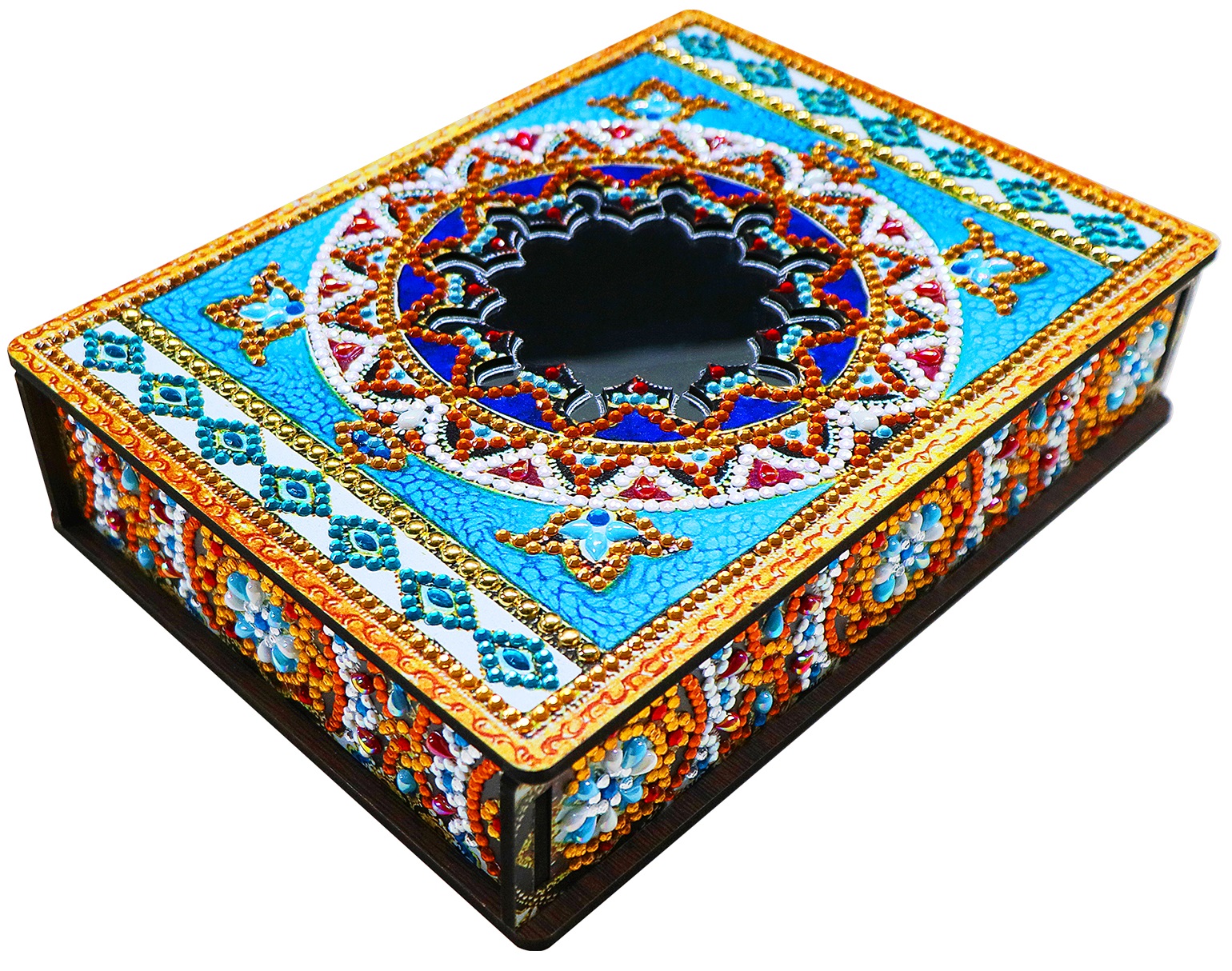 T-E7.1 MH202 Diamond Painting Wooden Box 20x15x4.5cm