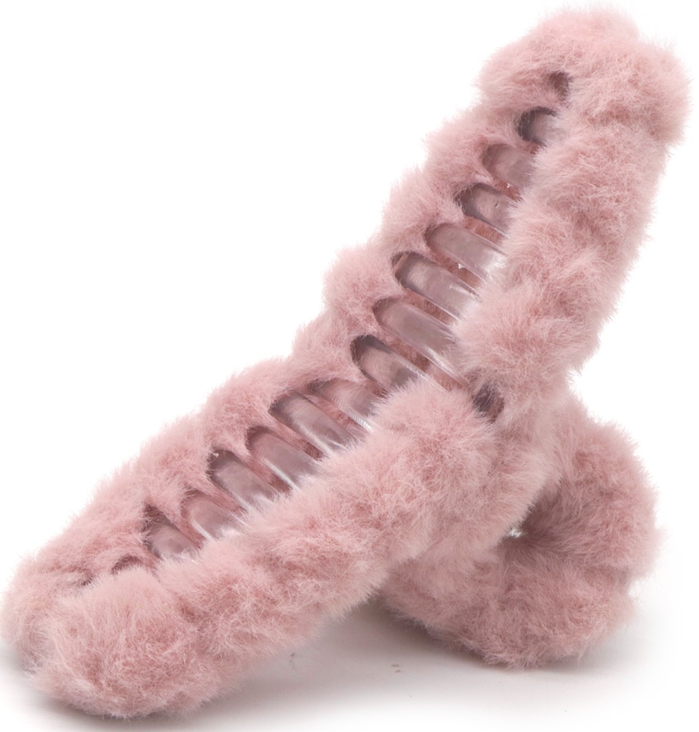 H-F14.2 H2467-042-3 Hair Claw Fluffy 12.5cm