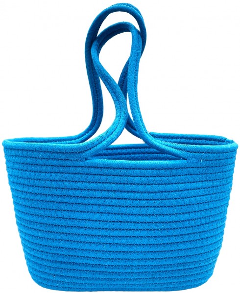 Z-A2.5 BAG001-007 Cotton Bag 38x22x11cm Blue
