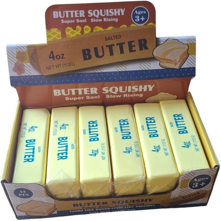 T-P3.1 PU Foam Squishy Butter Slow Rising 13cm - 12pcs