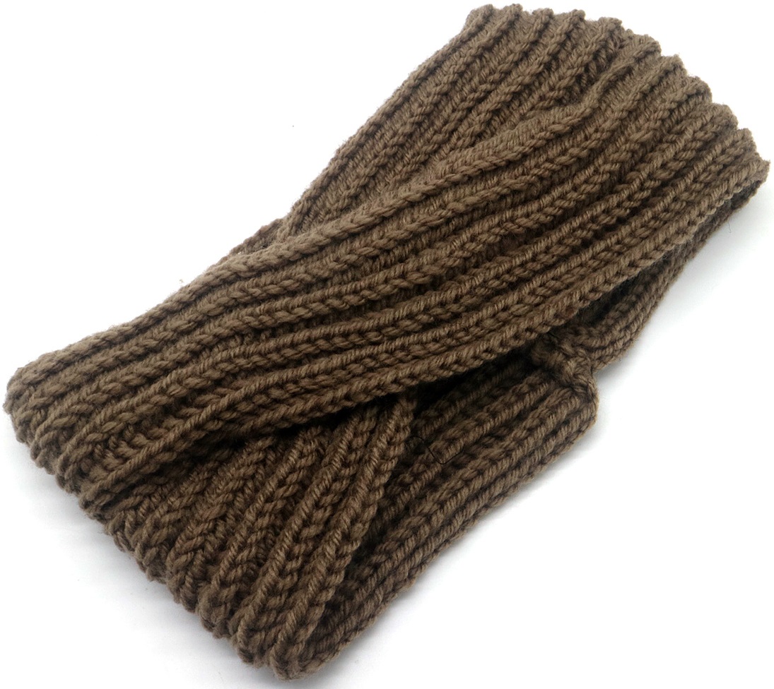 I-A1.1 H071-001-2 Winter Headband Brown