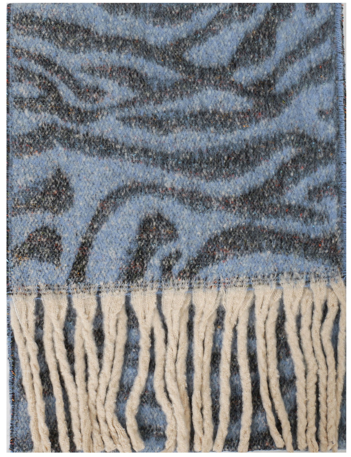 Z-F4.1 SCARF1007-056-8 Winter Scarf Tiger 190x40cm