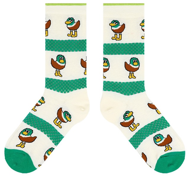 S-D3.3 SOCK2368-052 Pair of Socks Size 38-45 Ducks