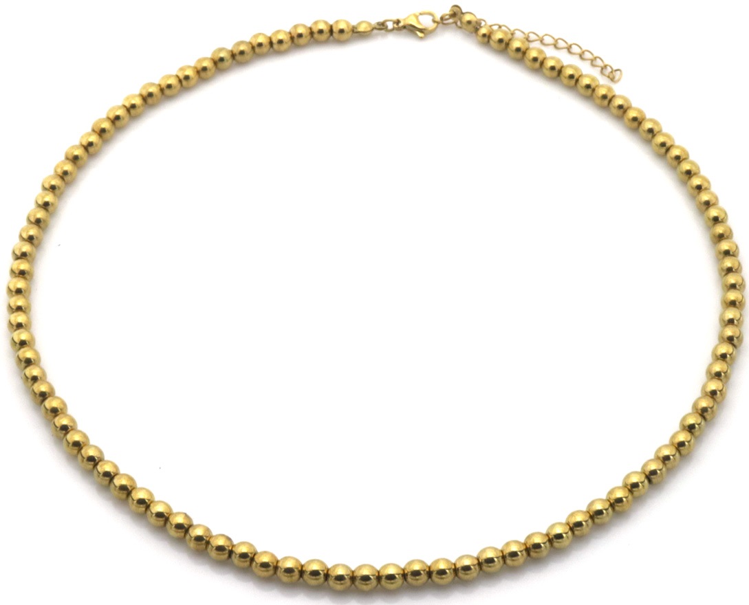 H-A8.1 N100-066G S. Steel Necklace 5mm