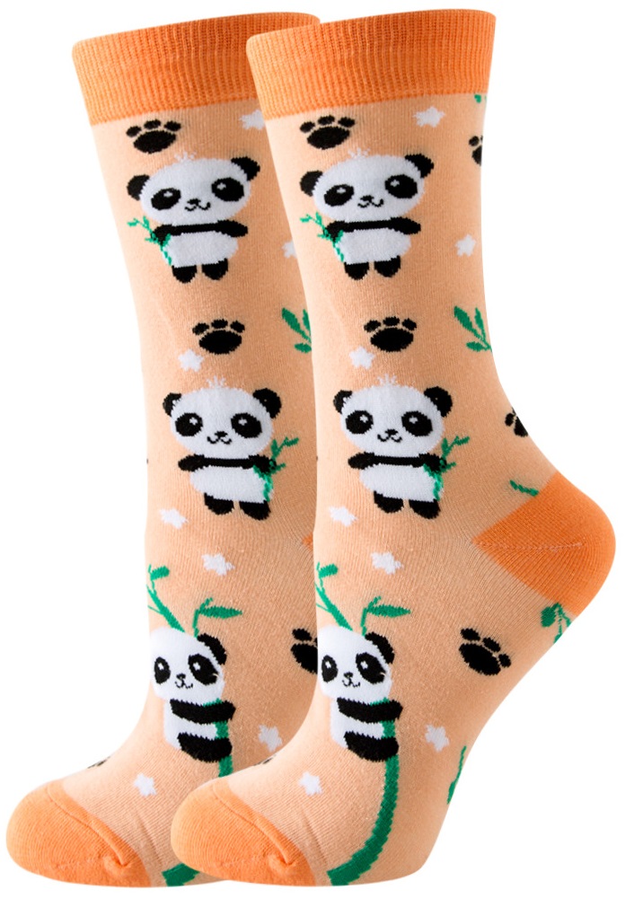 S-I6.3 SOCK2316-085  Pair of Socks Size 36-43  Panda