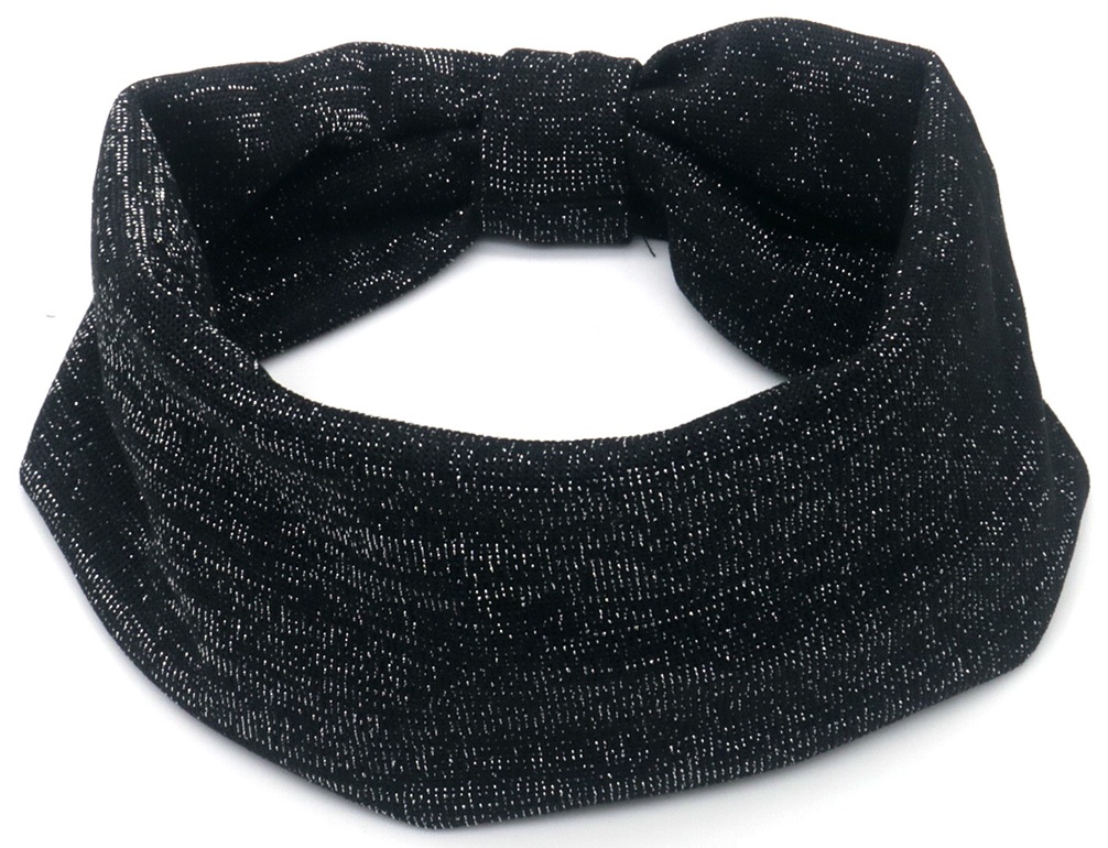 I-E1.1 H1037-002-1 Headband Glitters Black