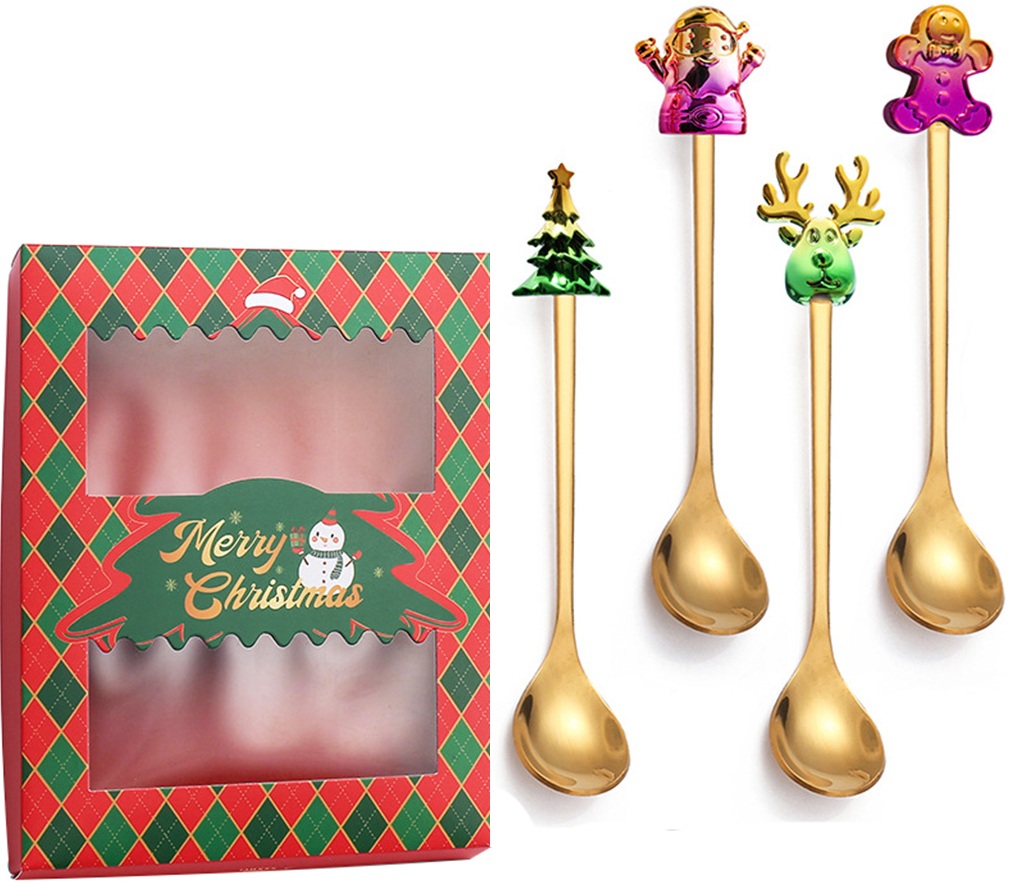 K-C7.2 DC1052-020-3 Gift Set Cutlery 4pcs - Christmas