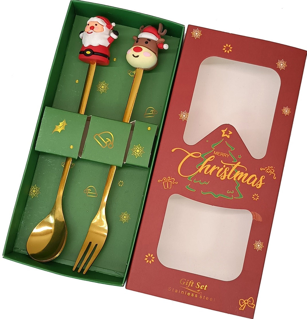 R-M3.2  DC1052-006-2 Gift Set Cutlery 2pcs - Christmas