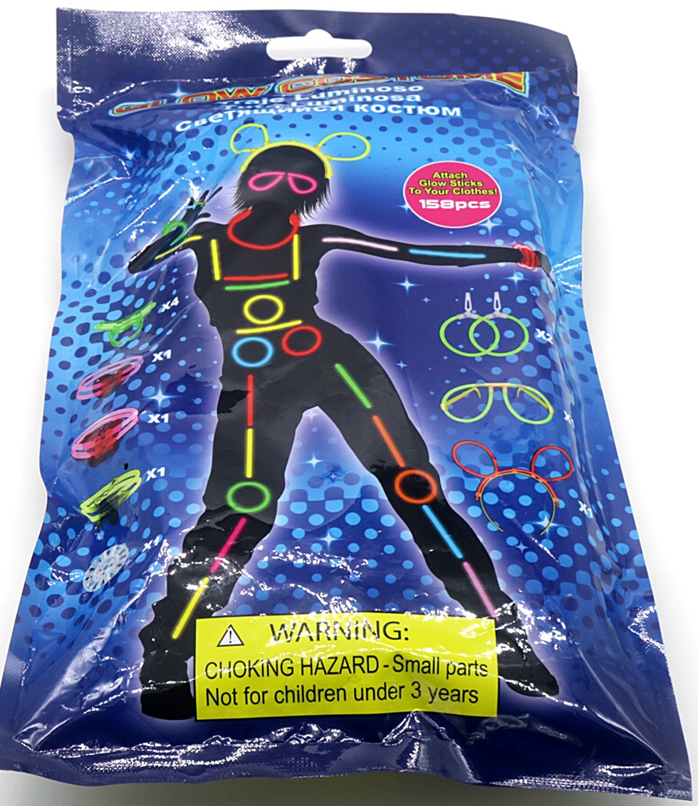 Q-C7.1 LED950-010 Glow Sticks  Full Body Set